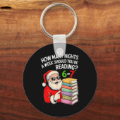 How Many Nights A Week Should You Be Reading 67 Ch キーホルダー (正面)