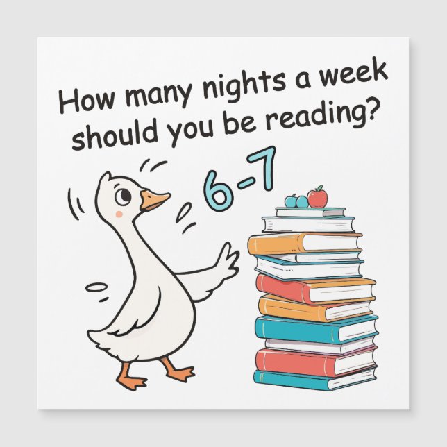 How Many Nights a Week Should You Be Reading 6-7 (正面)