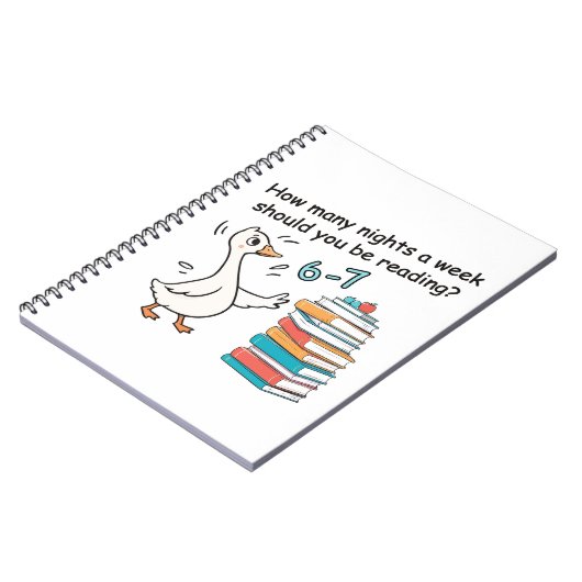 How Many Nights a Week Should You Be Reading 6-7 ノートブック (左側)