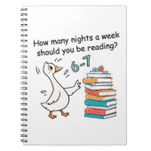 How Many Nights a Week Should You Be Reading 6-7 ノートブック (正面)