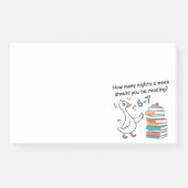 How Many Nights a Week Should You Be Reading 6-7 ポストイット (正面)