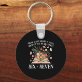 How Many Nights A Week Should You Be Reading 6-7 S キーホルダー (正面)