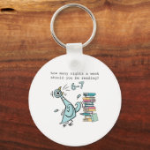 How Many Nights A Week Should You Be Reading 6 7 S キーホルダー (正面)