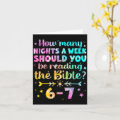 How Many Nights A Week Should You Be Reading The B カード (黄色い花)