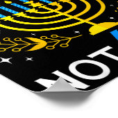 How Many Nights Of Chanukah_ 6 7 Funny Jewish Meme ポスター (角)