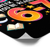 How Many Nights Reading 67 Funny Meme Six Seven Te ポスター (角)