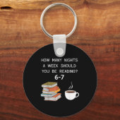 How Many Nights Should You Be Reading 6-7  キーホルダー (正面)