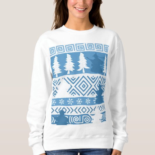 How many samurai? スウェットシャツ (正面)