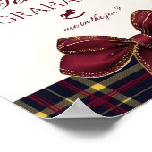 How many teddy grahams Teddy Bear Red Bow ポスター (角)