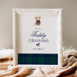 How many teddy grahams Teddy Bear Red Bow ポスター