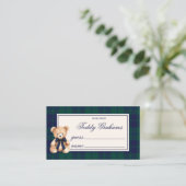 How Many teddy grahams Teddy Bear Red Plaid エンクロージャーカード (スタンド正面)