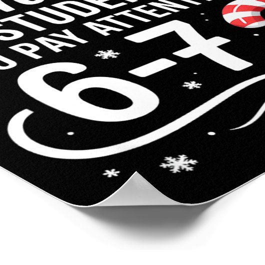 How Many Times I've Asked My Students To Pay Atten ポスター (角)