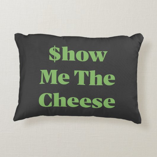$how Me The Cheese アクセントクッション (裏面)