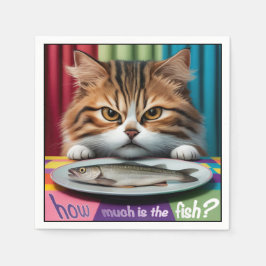how much is the fish katze スタンダードカクテルナプキン
