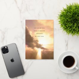 How Much We Love Them Sympathy 箔シーズンカード