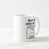 How My Mind Works コーヒーマグカップ (正面右)