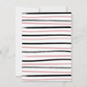 How Old was Bride Hand Drawn Bowブライダルゲーム 招待状 (裏面)