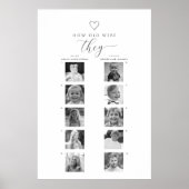 How Old Were They Shower Photo Guessing Game ポスター (正面)