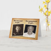 How People See おもしろい You誕生日・カード カード (黄色い花)