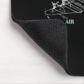 How Planes Fly Funny Aerospace Engineer Pilot Gift マウスパッド (コーナー)