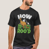 How Roo'd Kangaroo Hispeerer Wildlife Animal Austr Tシャツ (正面)
