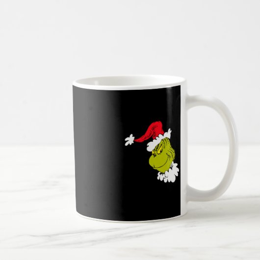 How Stole Christmas Hes A Mean One コーヒーマグカップ (右)