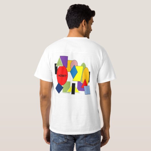 HOW? Tシャツ (裏面フル)