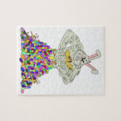 How the Easter Bunny gets his eggs ジグソーパズル (横)