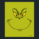 How the Grinch Stole Christmas Face ポスター<br><div class="desc">The holidays will not be complete without The Grinch!  HOW THE GRINCH STOLE CHRISTMAS is a classic story of a town called Who-ville and how the Christmas spirit can melt even the coldest of hearts.</div>
