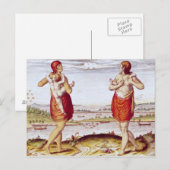 How the Women of Dasamonquepeuc ポストカード (正面/裏面)