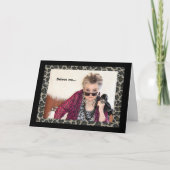 How to Answer Telemarketer Phone Calls Card カード (正面)