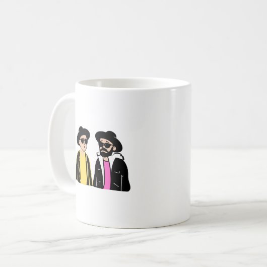 How to Be Rich コーヒーマグカップ (正面左)