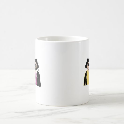 How to Be Rich コーヒーマグカップ (中央)