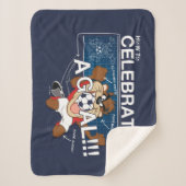 How to Celebrate a Goal With TAZ™ シェルパブランケット (正面)