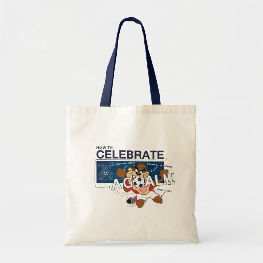 How to Celebrate a Goal With TAZ™ トートバッグ (正面)