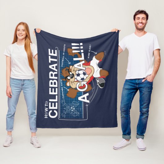 How to Celebrate a Goal With TAZ™ フリースブランケット (インサイチュ)