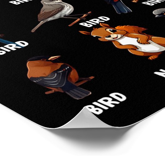 How To Identify Birds Funny Birds Identification B ポスター (角)