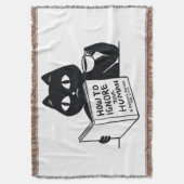 How to ignore your people スローブランケット (正面縦)