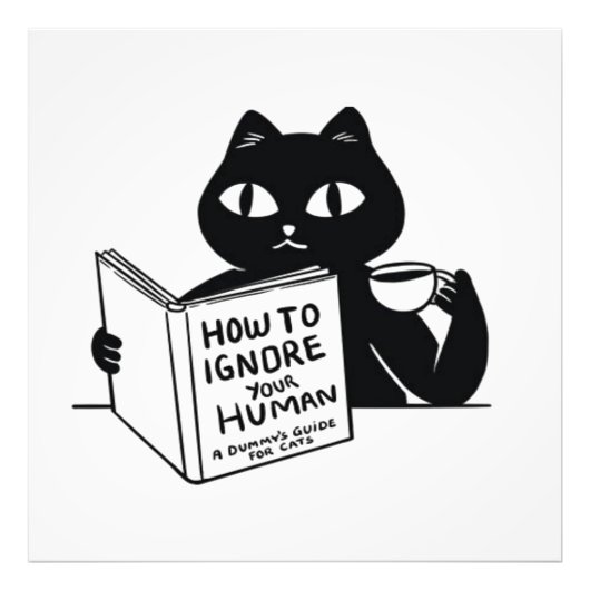 How to ignore your people フォトプリント            (正面)