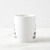 HOW TO KEEP AN IDIOT BUSY.png コーヒーマグカップ (中央)