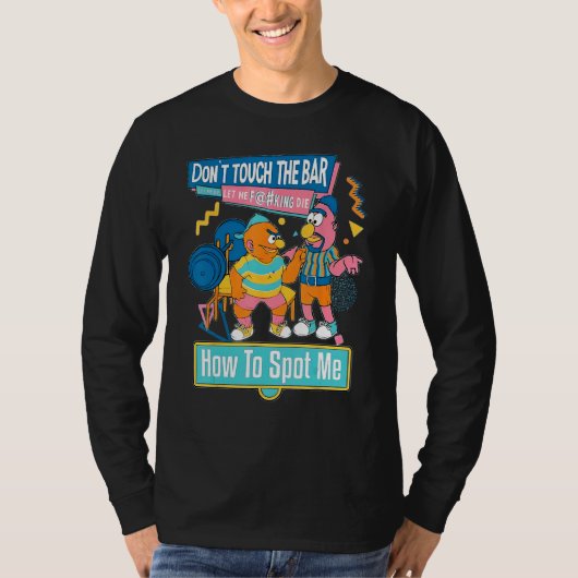 How To Spot Me Gym Weightlifting Bodybuilding Fitn Tシャツ (正面)