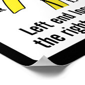 How to Tie Your Karate Belt Instruction Poster ポスター (角)