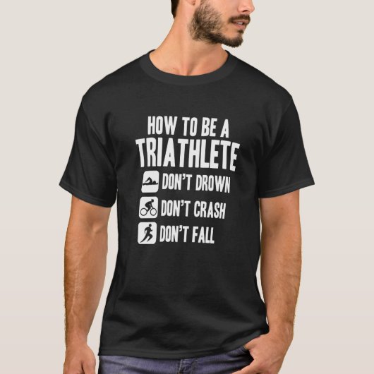 How To Triathlete Tシャツ (正面)