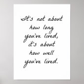 How Well Liveポスター ポスター (正面)