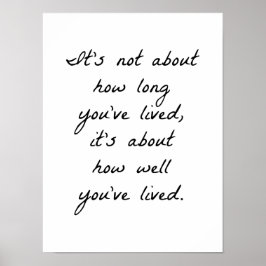 How Well Liveポスター ポスター