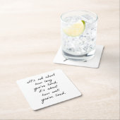 How Well You Live紙・コースター スクエアペーパーコースター (インサイチュ)