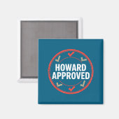 Howard 承認済み マグネット (正面/裏面)