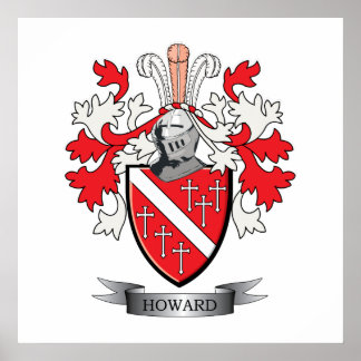 Howard Coat of Arms ポスター