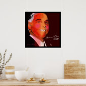 Howard_Dean_ポップ・アートの ポスター (キッチン)