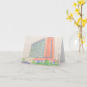 Howard Johnson's Crabtree Valley Raleigh NC カード (黄色い花)